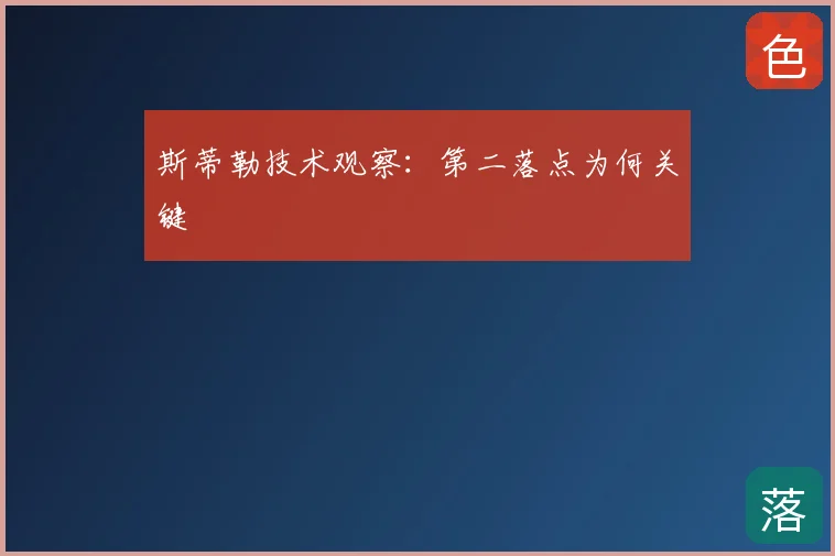 斯蒂勒技术观察：第二落点为何关键